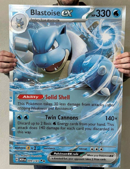 Pokémon Card Metal Print | You Choose the Pokémon | Anime Room Décor